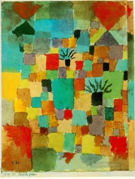  Expresionismo Pintura al %C3%B3leo - Jardines del sur de Túnez 1919 Expresionismo Bauhaus Surrealismo Paul Klee